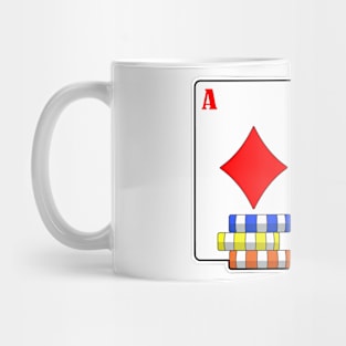 Mouse Poker Poker cards Poker chips Mug